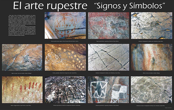El arte rupestre "Signos y Smbolos - 1".
