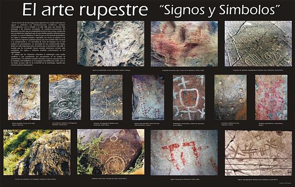 El arte rupestre "Signos y Smbolos - 2".