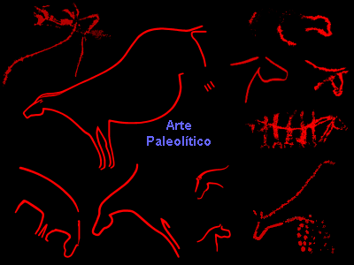 Arte paleolítico : Zoomorfos.