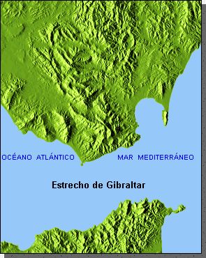 Estrecho de Gibraltar.